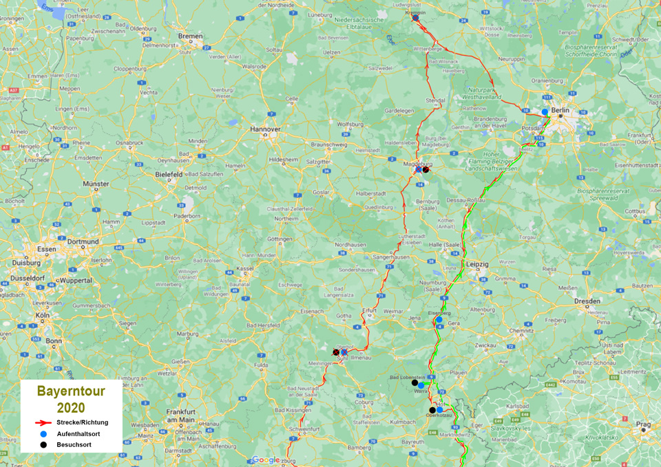 Tourenkarte